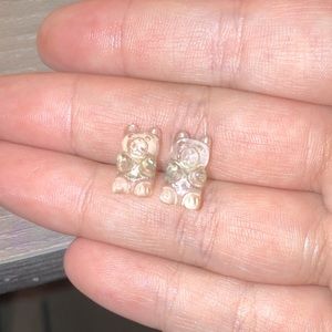 Scented gummy bear earrings